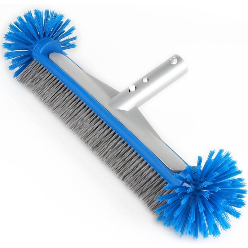 Coocheer - Brosse Piscine Ronde, Tête de Brosse de Piscine sans Perche, Balai Piscine avec Les Poils Hémisphériques, Brosses à Récurer Rondes pour