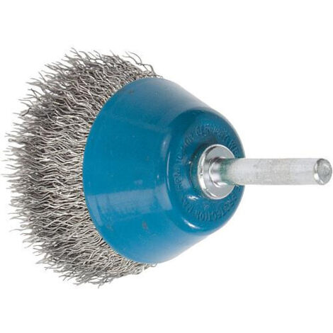 Brosse plate Fil en inox 0,30 mm 40 mm, plastique