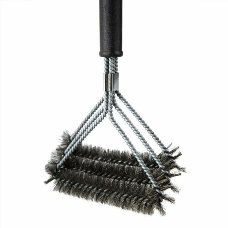 Brosse pour barbecue - Accessoires de nettoyage pour barbecues électriques, à gaz et à charbon. Acier inoxydable - AquaForge