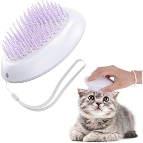 Brosse pour chat, brosse pour chien, outil de toilettage professionnel pour animaux de compagnie, peigne et brosse démêlante pour poils d'animaux, rapide et facile à utiliser.