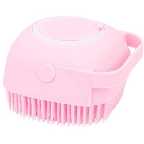 Brosse pour Corps en Silicone, Bain et Shampoing 2 en 1, Épurateur de Bain en Silicone, Masseur de Cuir Chevelu pour Douche,