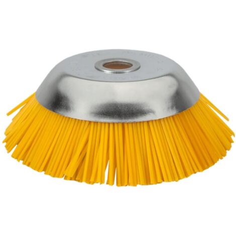 Brosse pour débroussailleuse Ø 200mm Nylon Alésage 25.4mm Outil pour désherber VITO