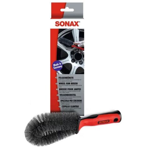 Brosse pour nettoyer les jantes - Voiture - Zones difficiles - SONAX