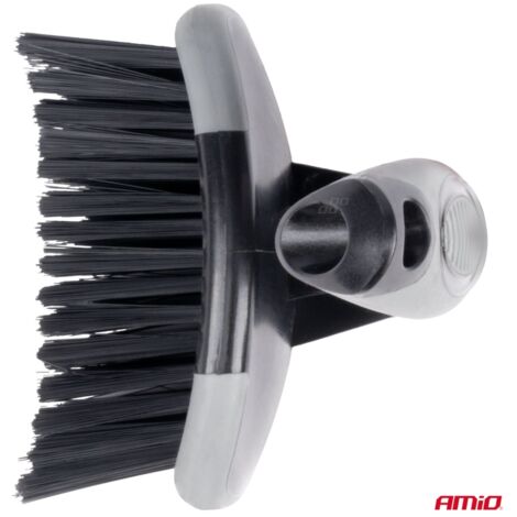 Brosse pour nettoyer les roues et les jantes, largeur 17 cm AMIO-04030
