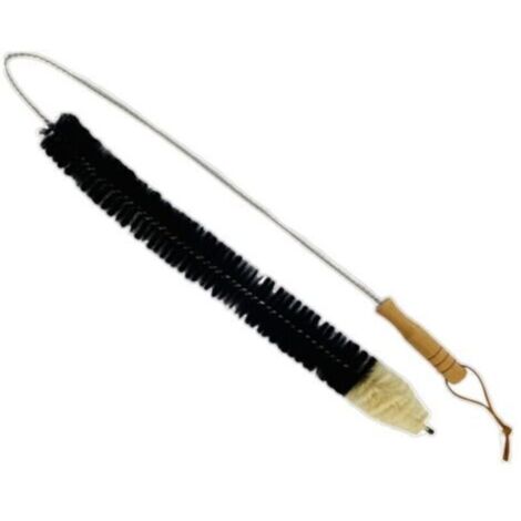 Brosse pour Radiateur - 120 cm - Brosse Dépoussiérantes de Chauffages avec Poils de Chèvre - Brosse de Nettoyage - Idéale Panneaux Chauffants