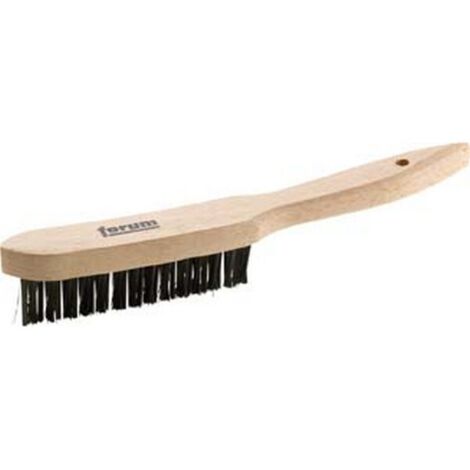 Brosse pour soudure d'angle fil d'acier Rz 3 lisse