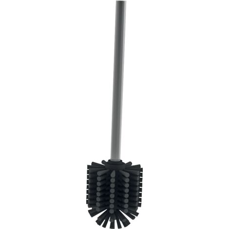 Brosse pour WC Delabie ou tête de rinçage, finition satin brillant