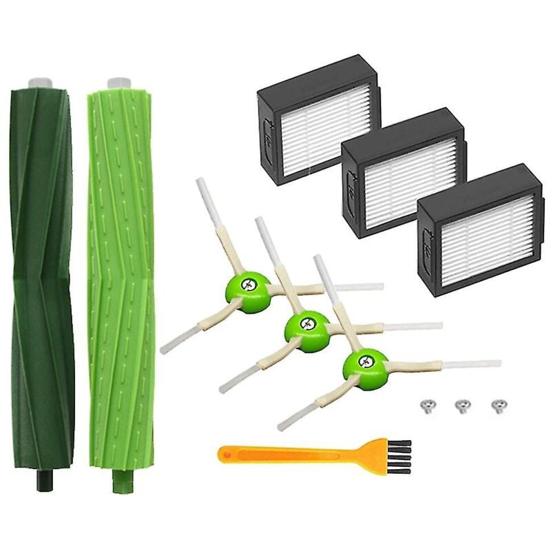 Brosse principale, filtre Hepa, brosse latérale pour Irobot Roomba E6 série E&i