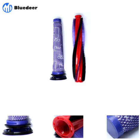 Brosse principale + filtre pour DYSON V6 Animal/Fluffy DC58 DC59 DC61 DC62 Pièces de rechange Accessoires, 185mm