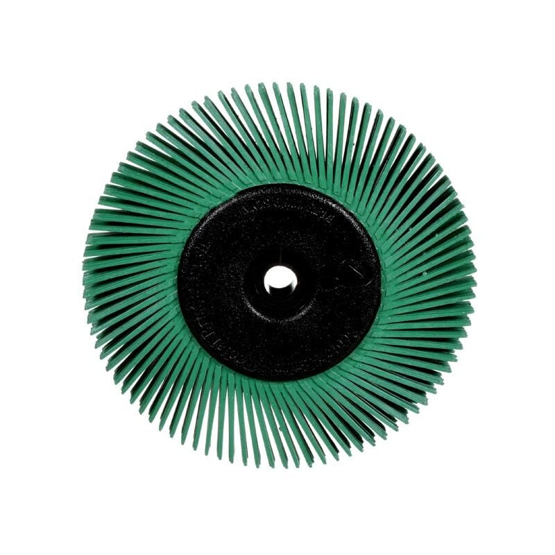 3M - Brosse Radiale Bristle bb-zb ta 150x13x25mm P50 Vert + Adaptateur