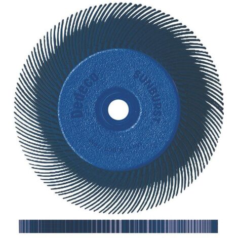 Brosse radiale SUNBURST Ø152xL12,7x25,4mm 400 Alox/Korund