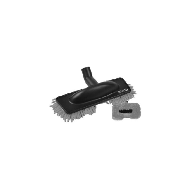 Atepac - Brosse rasta mop microfibre - spéciale parquet - couleur au choix - gris