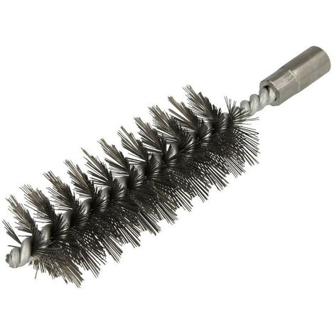 Brosse rectangulaire en fil d'acier 25 x 40 x 100 mm