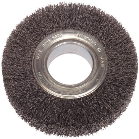 Brosse ronde acier Metallkraft 3730261