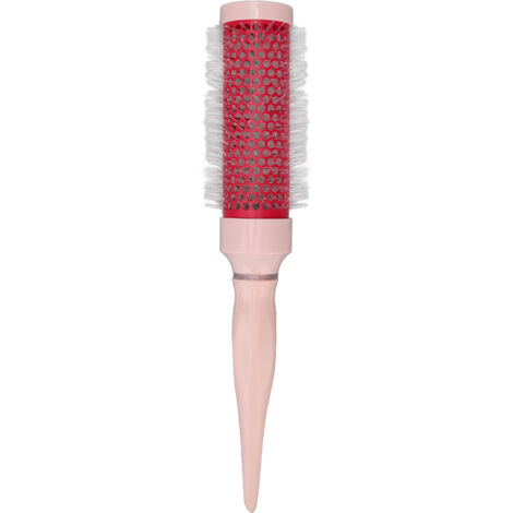 Brosse Ronde Anti-Static Cheveux Séchage Rapide Ions Négatifs Massage Cuir Chevelu Nylon Frange Salon Maison 26x3.7cm