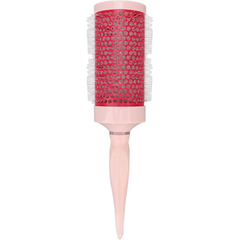 Brosse ronde anti-statique à ions négatifs pour séchage rapide et massage du cuir chevelu, peigne à frange nylon pour salon et maison, 26x5.7x5.7cm