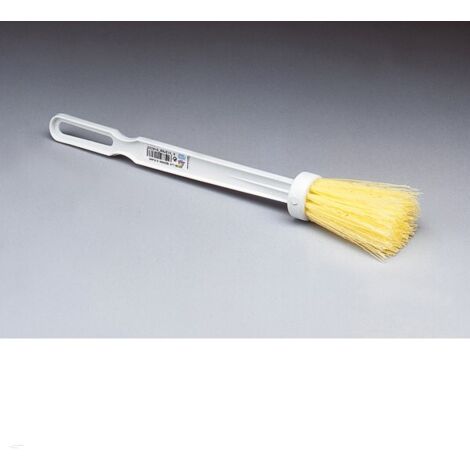 BROSSE RONDE AVEC MANCHE PLAT - 24,5 CM