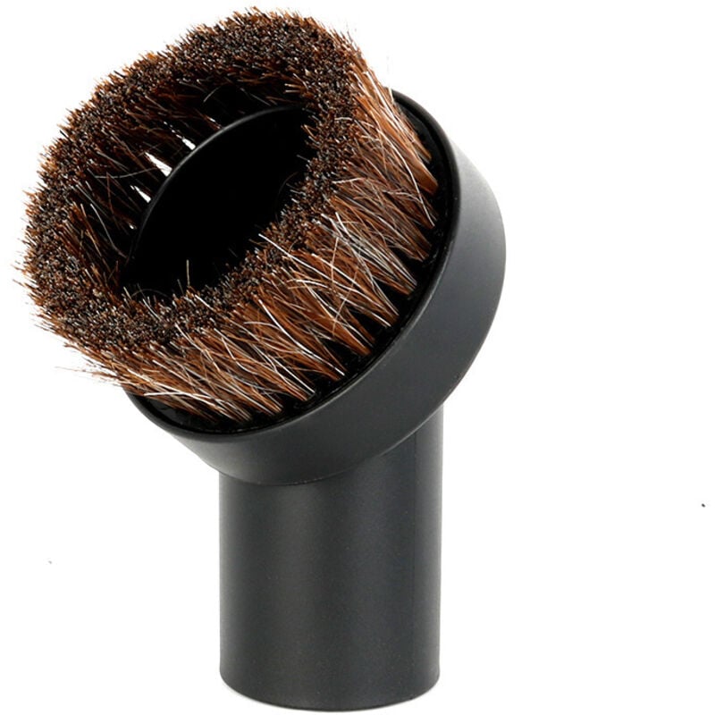 Image of Brosse ronde de rechange en crin de cheval pour aspirateur, diamètre intérieur 32 mm
