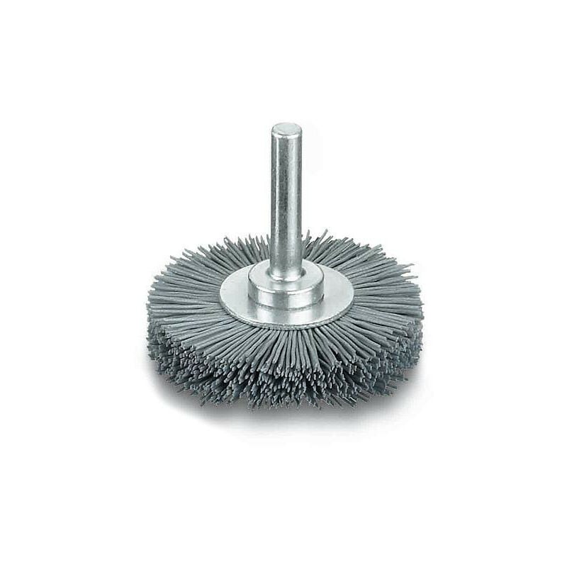 Banyo - Brosse ronde diam. 50mm avec tige 6mm brosse abrasive sic k 320