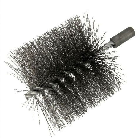 Brosse ronde en fil d'acier 100 x 160 mm