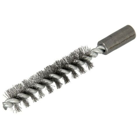 Brosse ronde en fil d'acier 38 x 140 mm