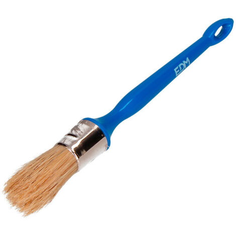 Brosse Ronde N°12 ø 12mm Spécial Pour Tous Les Types De Peintures Et Vernis.  Edm.