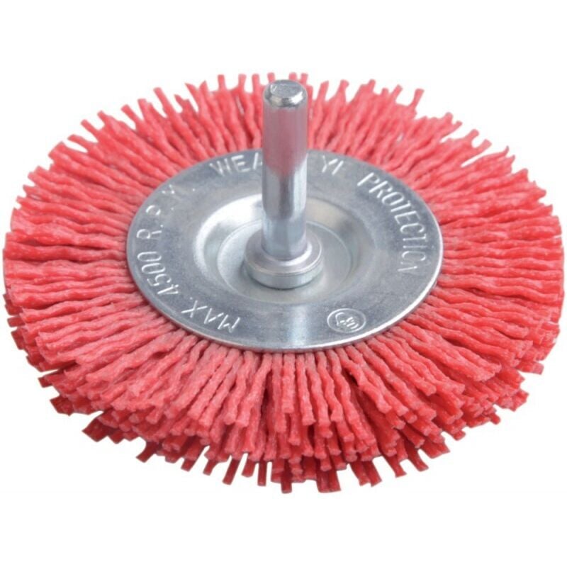Fortis - Brosse ronde, Nylon 100mm Korn 80