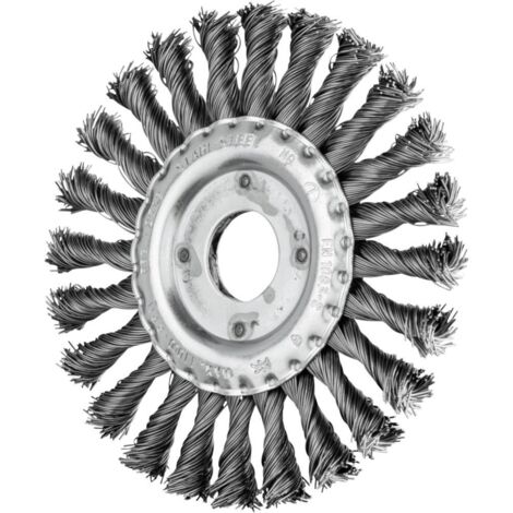 Brosse ronde RBG D.125mm épaisseur fil 0,5mm STA 0,5mm 12500min 1 pièce.