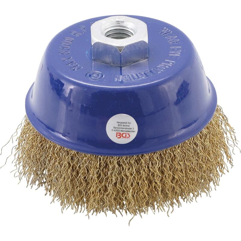 Brosse Ronde Réception M14 X 2 Ø 100 Mm X 67 Mm Bgs 3987