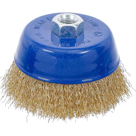 BROSSE RONDE RÉCEPTION M14 X 2 Ø 100 MM X 67 MM BGS 3987