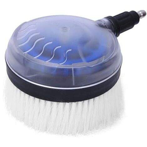 Brosse rotative de lavage de voiture, pistolet à eau haute pression en forme d'éventail à 360 degrés, type de parapluie rotatif en forme d'éventail, connecteur rapide 1/4