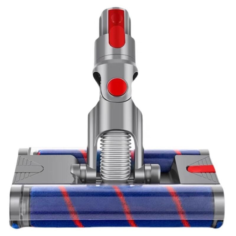 Brosse Rotative Motorisée Électrique Turbo compatible pour Dyson Applicable V7 V8 V10 V11 Brosse à Déclipper Rapide Rouleaux Doubles Souple pour