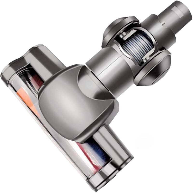Brosse Rotative Motorisée Électrique Turbo compatible pour Dyson DC59 DC58 V6 DC61 DC62 Rouleau Souple pour Parquet Carrelage