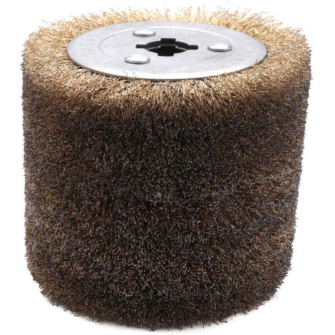 Brosse roue câble acier 0.3mm à ébarber polir peinture pour machine électrique