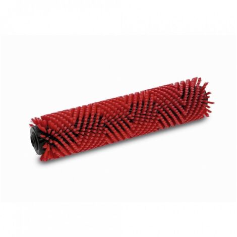 Brosse-rouleau, professionnelle, rouge, 350 mm