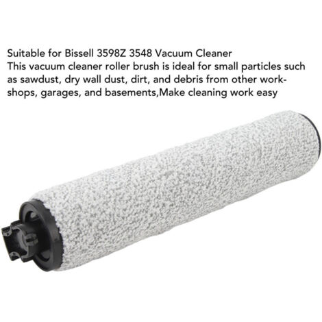 Brosse Rouleau Velours Souple pour Aspirateur Bissell 3598Z 3548 - Accessoire Compatible ABS