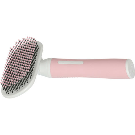 Brosse SLICKER à picot doux  17 cm taille M pour chats - zolux