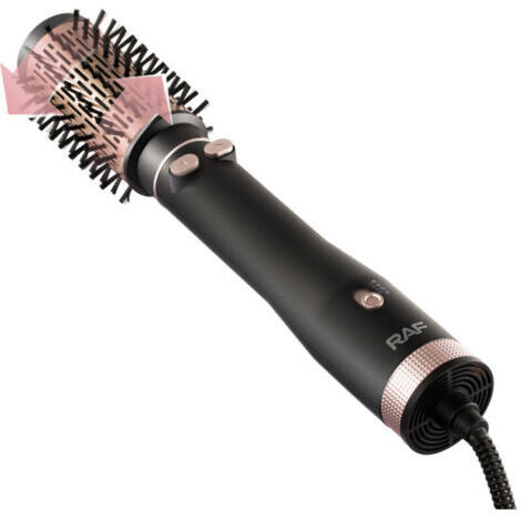 Brosse Soufflante Rotative automatique [Soin kératine & huile d'amande] Keratin Protect (1000W, Céramique, Température variable,2 brosses rondes 30 & 50mm