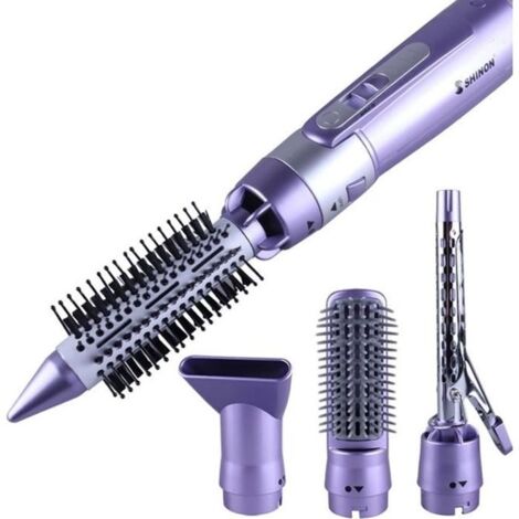 Brosse soufflante rotative ionique 4 en 1 - 900W