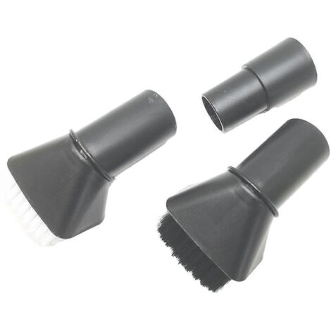 Brosse souple 32 mm pour aspirateurs Karcher, Miele, Bosch et Philips - Noire