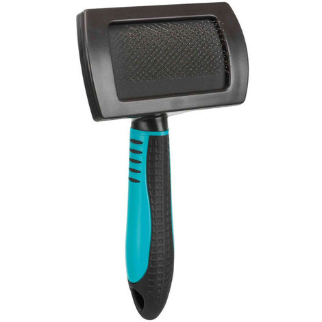 Brosse souple poils en métal souple chien ou chat - Trixie