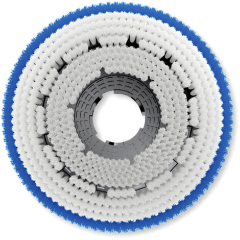 Brosse souple pour monobrosse – Nettoyage doux surfaces – Pour bois dur et teck – Compatible MENZER ESM 406