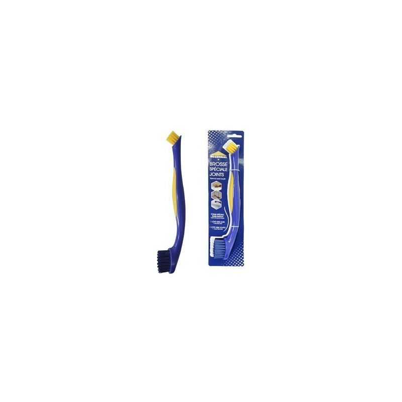 Cepillo Rozenbal doble fibra dura suave para limpieza juntas y rincones 27,5x4x2,8 cm