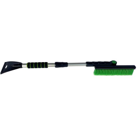 Brosse télescopique, grattoir à neige et à glace (800-1000 mm) avec tête rotative