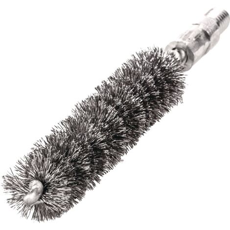 Brosse tube L.115mm D.8mm STA ondulée Garniture-L.80mm 10 LESSMANN