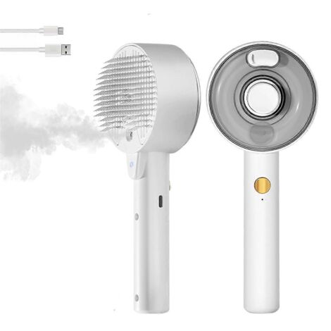 Brosse vapeur pour chats d'intérieur, brosse vapeur anti-mue