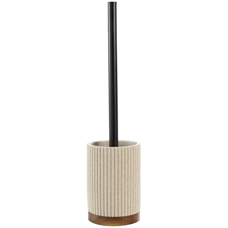 Brosse de toilette rayée niagara