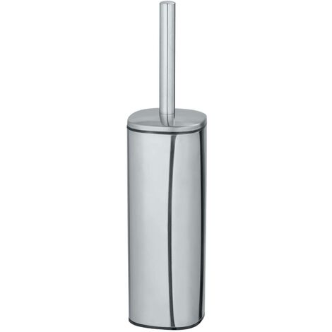 Brosse WC ALASSIO, acier inoxydable, argent, Wenko