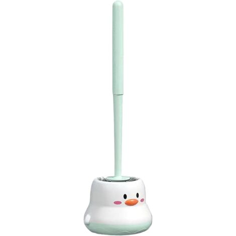 Brosse WC avec support - brosse de nettoyage avec support pour toilettes -