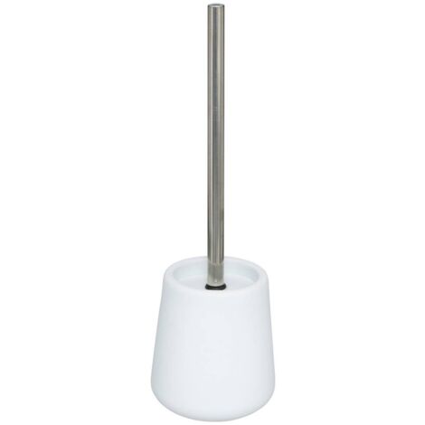 Brosse WC avec support en céramique Blanc mat - Five